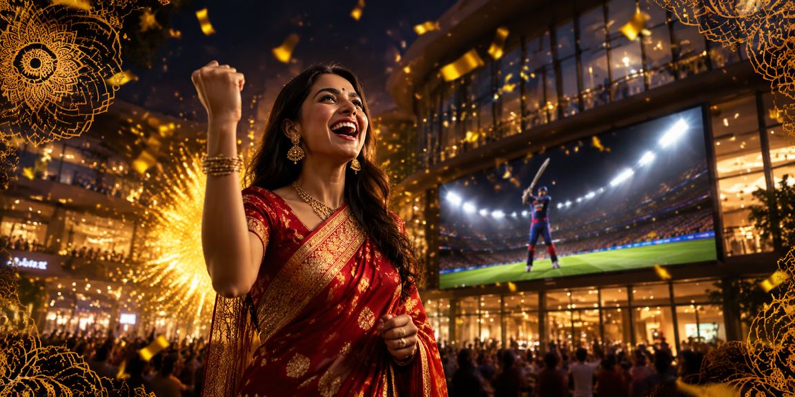 Slots gaming blending cricket theme with Delhi busy streets ambience