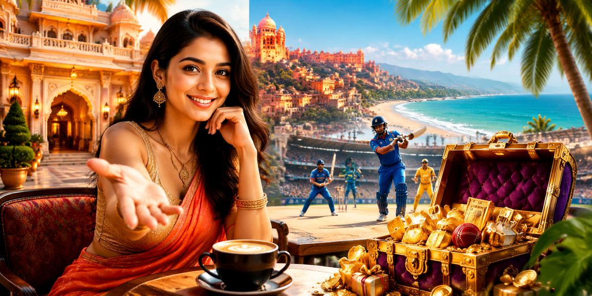 Beachside cricket betting in India with mobile app